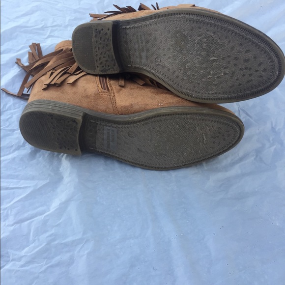 Godiva Ankle Fringe Boot - Picture 2 of 8